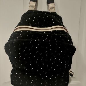 Black Polka Dot Backpack